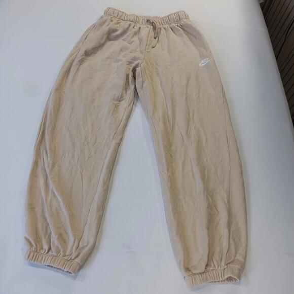 Nike Pants - Nike Regular Fit High Rise Women's Size S (26×28) Tan Joggers Pants DQ5800-126